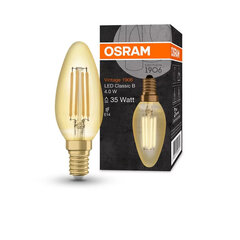 Светодиодная лампочка Osram Vintage B35 3693434 цена и информация | Лампочки | hansapost.ee