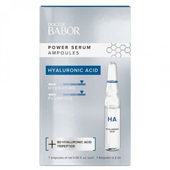 Hüaluroonhappega näoampullid Babor Hyaluronic Acid Ampoule, 2x7 ml hind ja info | Näoõlid, ampullid ja seerumid | hansapost.ee