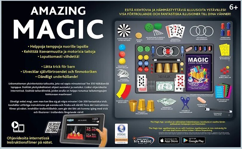 Lauamäng Amazing Magic, SE, FI hind ja info | Lauamängud ja mõistatused perele | hansapost.ee