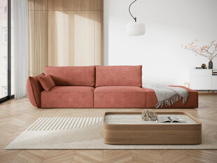Правый диван Vanda, 4 места, красный цвет цена и информация | Угловые диваны | hansapost.ee