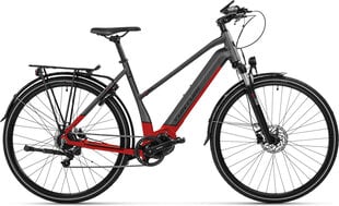 Электрический велосипед Tunturi eHybrid Di2, 48 см, красный цвет цена и информация | Электровелосипеды | hansapost.ee