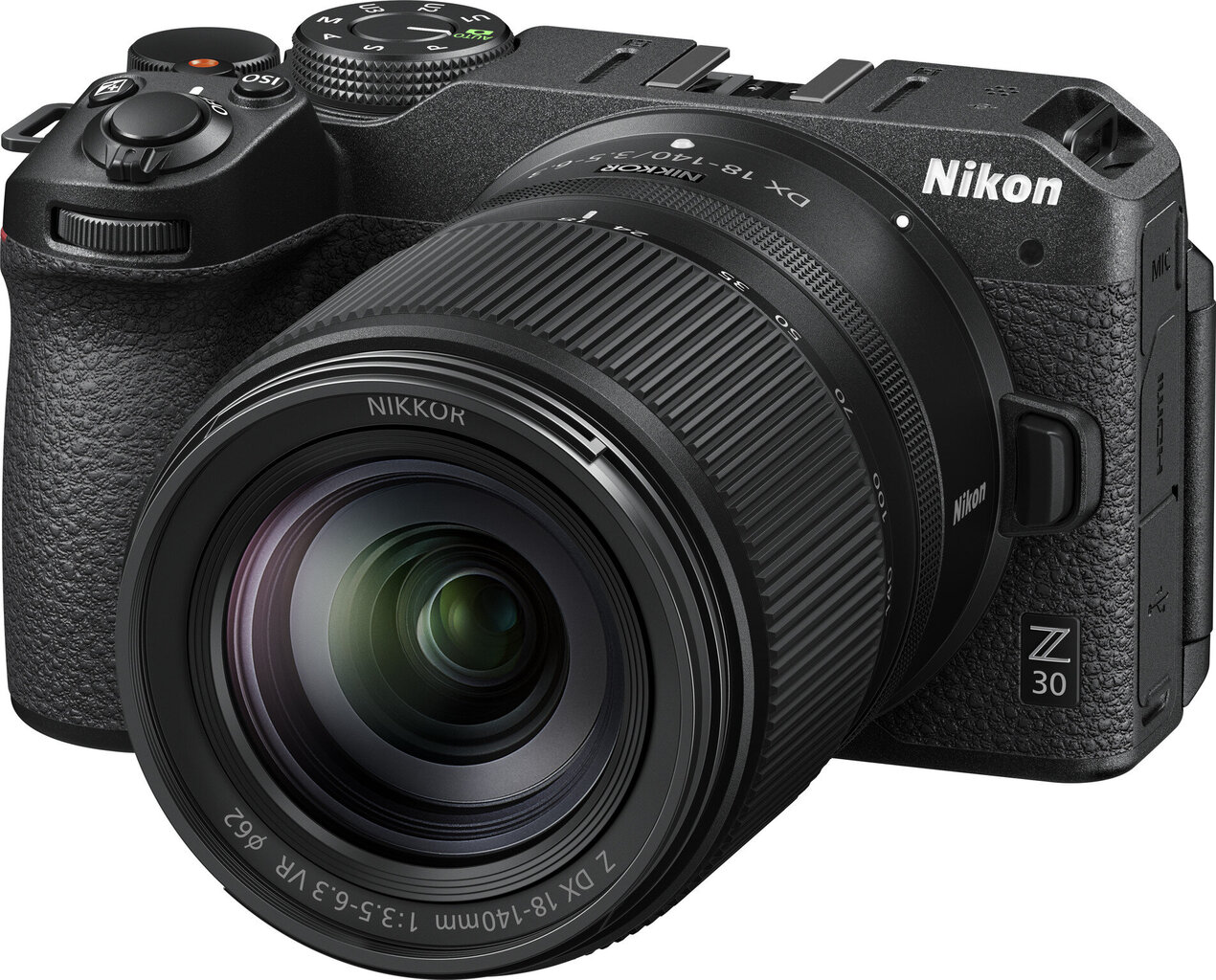 Nikon Z 30, (Z30) + Nikkor Z DX 18-140mm f/3.5-6.3 VR + FTZ II Adapter hind ja info | Fotoaparaadid | hansapost.ee