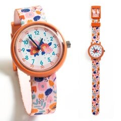Детские часы - Цветы, DJECO DD00430 цена и информация | Аксессуары для детей | hansapost.ee