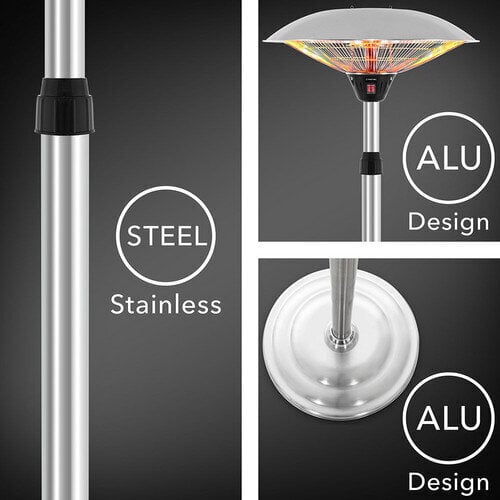 Disaini pjedestaaliga infrapunakiirguse soojendi IRS 2020 hind ja info | Küttekehad | hansapost.ee