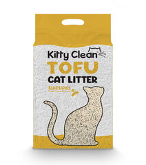 KittyClean Наполнитель для кошачьего туалета тофу / 2,5kg/ Natural цена и информация | Наполнители для туалета | hansapost.ee