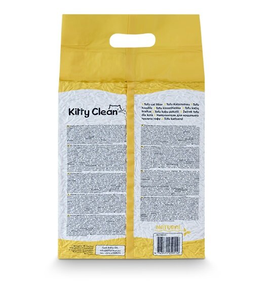 KittyClean tofu kassiiliiv / 2.5kg / naturaalne цена и информация | Kassiliiv | hansapost.ee