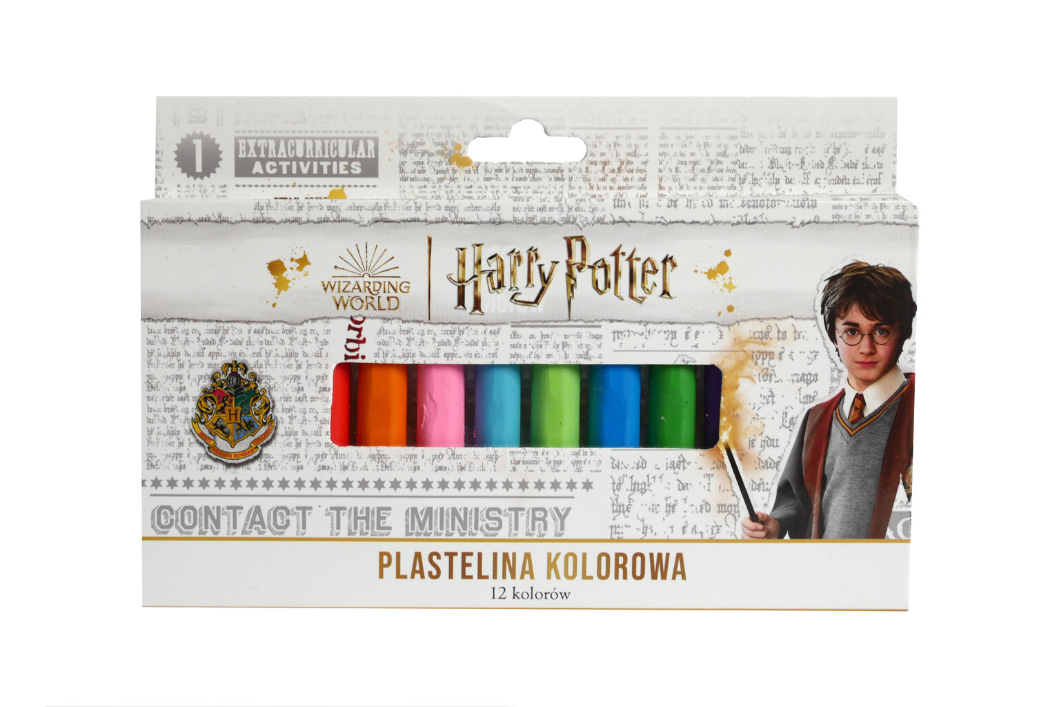 Harry Potteri plastiliin 12 värvi цена и информация | Kunstitarbed, voolimise tarvikud | hansapost.ee