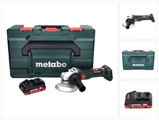 Аккумуляторная угловая шлифовальная машина Metabo W 18 LT BL 11-125 цена и информация | Шлифовальные машины | hansapost.ee