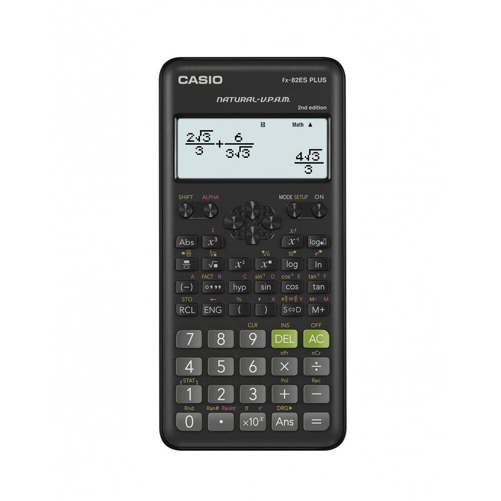 Kalkulaator Casio FX-82ES Plus II цена и информация | Kirjatarvikud | hansapost.ee