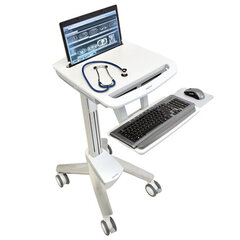 Стол для компьютера Ergotron SV40-6100-0, белый цена и информация | Компьютерные, письменные столы | hansapost.ee