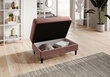 Tumba Bellis, 97x62x42 cm, roosa hind ja info | Kott-toolid, tumbad, järid | hansapost.ee