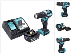 Аккумуляторная ударная дрель Makita DHP 487 RF1 цена и информация | Дрели и шуруповёрты | hansapost.ee