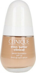 Jumestuskreem Clinique Even Better, CN74-beige SPF20, 30 ml hind ja info | Jumestuskreemid ja puudrid | hansapost.ee