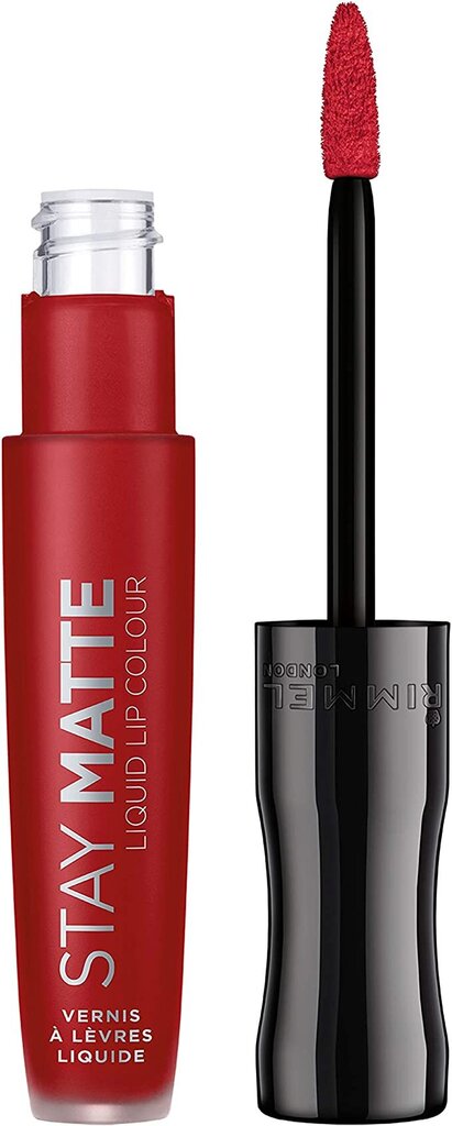 Vedel huulevärv Rimmel Stay Matte Liquid 500 Fire Starter, 5.5 ml price and information | Huulekosmeetika | hansapost.ee