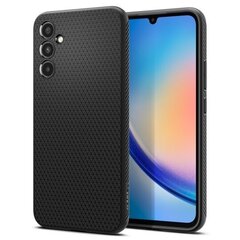 Case SPIGEN Liquid Air ACS05905 for Samsung Galaxy A34 5G - Matte Black цена и информация | Чехлы для телефонов | hansapost.ee