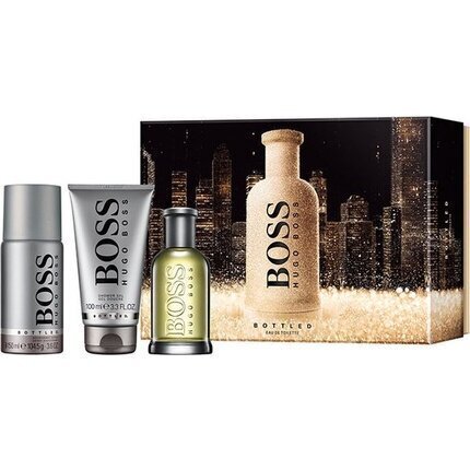 Komplekt meestele Hugo Boss Boss Bottled: Tualettvesi EDT, 100 ml + dušigeel, 100 ml + deodorant, 150 ml hind ja info | Parfüümid meestele | hansapost.ee