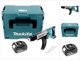 Аккумуляторный шуруповерт Makita DFR 750 T1J цена и информация | Дрели и шуруповёрты | hansapost.ee