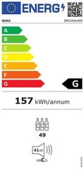 Berg BRGWA49D цена и информация | Винные холодильники | hansapost.ee