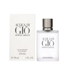 Giorgio Armani Acqua di Gio EDT meestele 30 ml hind ja info | Parfüümid meestele | hansapost.ee