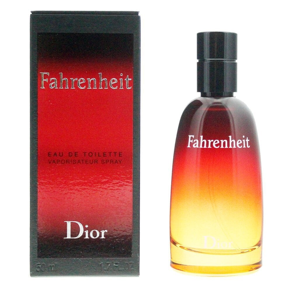 Tualettvesi Dior Fahrenheit EDT meestele 50 ml hind ja info | Parfüümid meestele | hansapost.ee