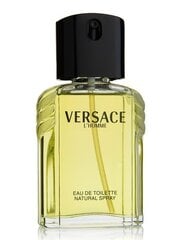 Versace L´Homme EDT meestele 100 ml price and information | Parfüümid meestele | hansapost.ee