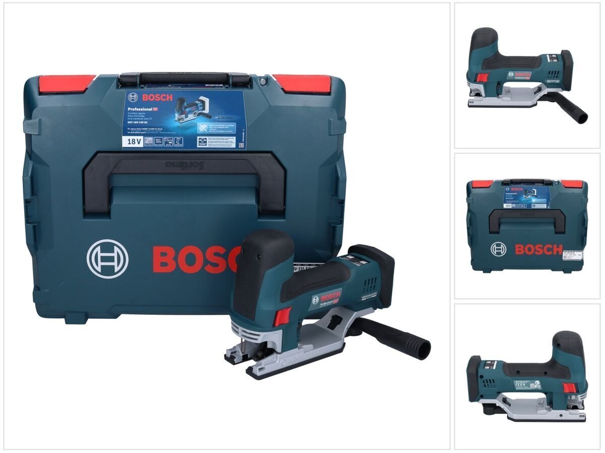 Tikksaag Bosch GST 18V-155 BC цена и информация | Elektrilised saed, ketassaed ja tarvikud | hansapost.ee