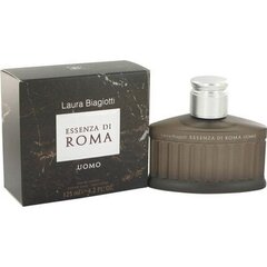 Laura Biagiotti Essenza di Roma Uomo EDT meestele 125 ml цена и информация | Мужские духи | hansapost.ee