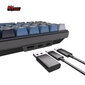 Klaviatuur Royal Kludge RK61 Plus TKL, 60%, Hot-swap, Blue Switches, US, Must/Sinine hind ja info | Klaviatuurid | hansapost.ee