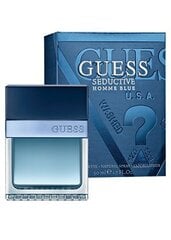 Meeste tualettvesi Guess Seductive Blue EDT, 50 ml hind ja info | Guess Parfüümid | hansapost.ee