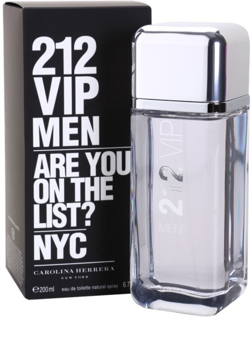 Carolina Herrera 212 VIP Men EDT meestele 200 ml price and information | Parfüümid meestele | hansapost.ee