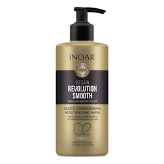 Увлажняющая маска для волос Inoar Vegan Revolution Smooth Glos Step 2, 350 мл цена и информация | Средства для укрепления волос | hansapost.ee
