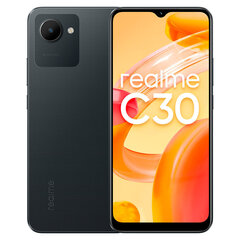 Nutitelefonid Realme C30 3GB 32GB Must 6.5" hind ja info | Telefonid | hansapost.ee