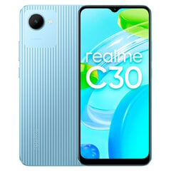 Nutitelefonid Realme C30 3GB 32GB, 6.5", sinine hind ja info | Telefonid | hansapost.ee