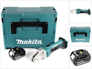 Жестяные ножницы Makita DJS 161 T1J 18 V цена и информация | Пилы, циркулярные станки | hansapost.ee