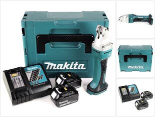 Жестяные ножницы Makita DJS 161 RTJ 18 V цена и информация | Пилы, циркулярные станки | hansapost.ee