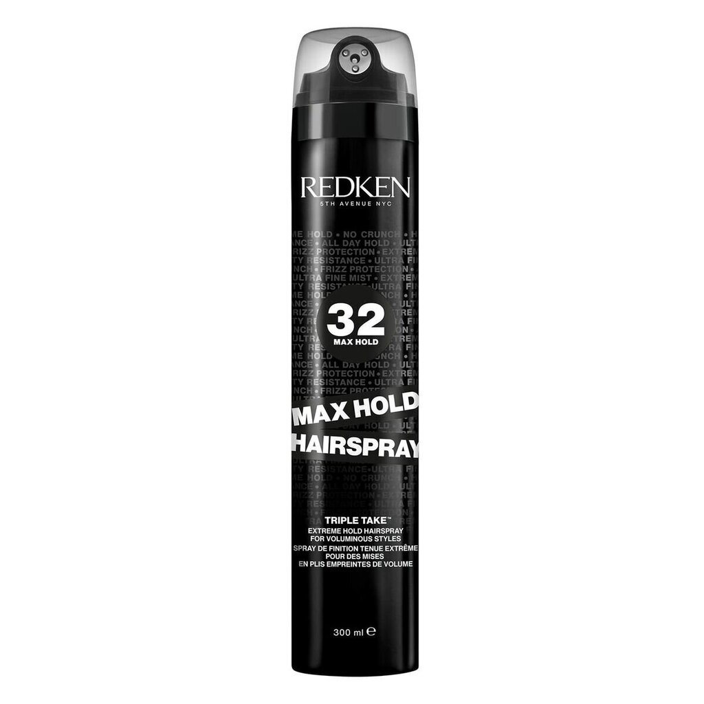 Eriti Tugev Juukselakk Redken 32 Max Hold (300 ml) hind ja info | Juuste viimistlusvahendid | hansapost.ee