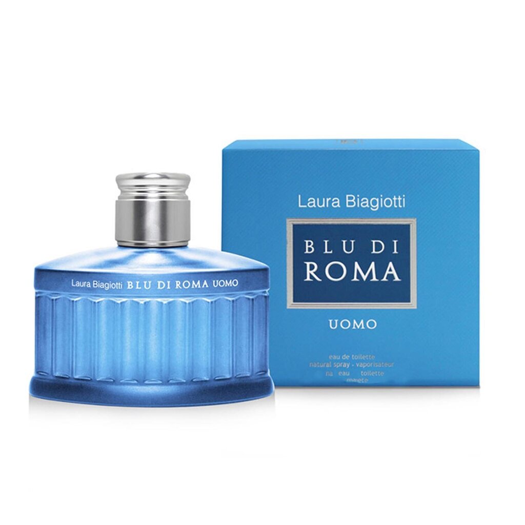 Laura Biagiotti Blu Di Roma Uomo EDT meestele 125 ml цена и информация | Parfüümid meestele | hansapost.ee