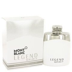 Mont Blanc Legend Spirit EDT meestele 100 ml price and information | Parfüümid meestele | hansapost.ee