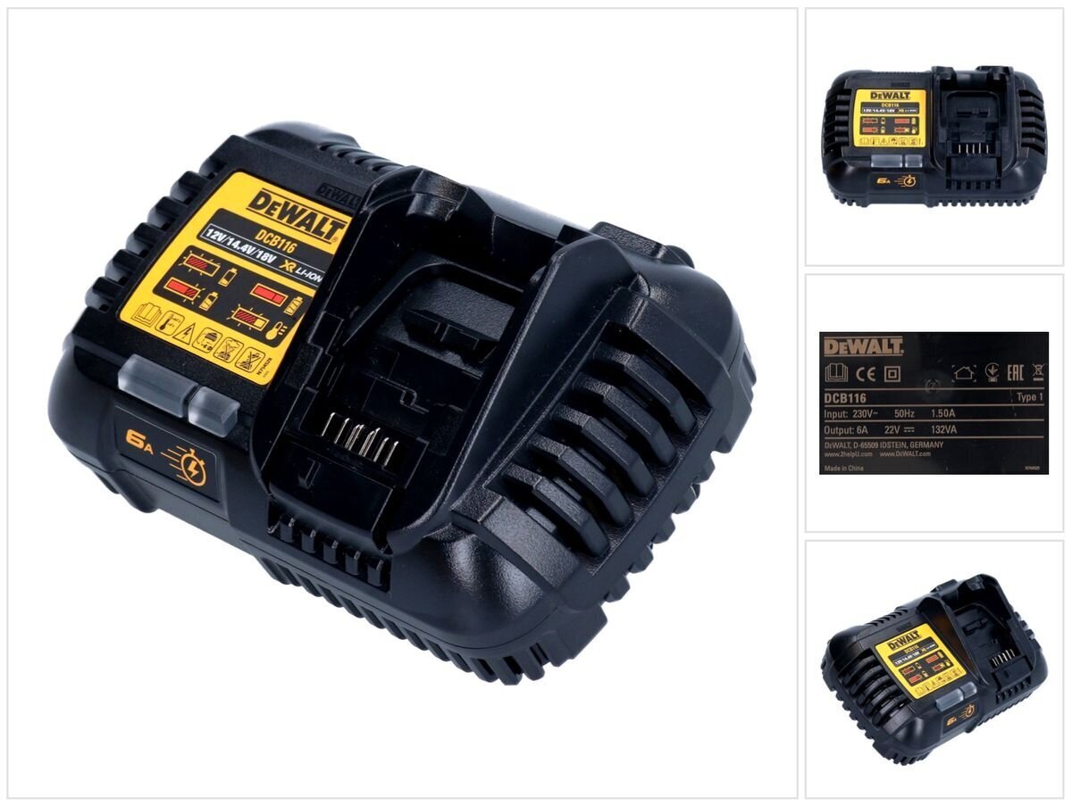 Laadija DeWalt DCB 116 XR hind ja info | Akutrellid, puurid ja kruvikeerajad | hansapost.ee