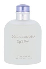 <p>Позвольте <strong>100% оригинальным Мужская парфюмерия Light Blue Dolce &amp; Gabbana EDT (200 ml)</strong> удивить вас и создайте неповторимый образ, используя эти эксклюзивные <strong>мужские духи </strong>с уникальным, индивидуальным ароматом. Откройте для себя <strong>100% оригинальные продукты Dolce &amp; Gabbana</strong>!</p><br /><ul><li>Пол: Мужской</li><li>Мощность: 200 ml</li><li>Тип: EDT (Eau de Toilette)</li></ul> цена и информация | Духи для Него | hansapost.ee