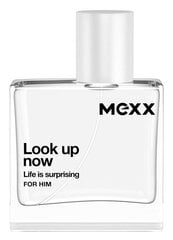 Mexx Look up Now Life Is Surprising For Him EDT meestele 30 ml hind ja info | Parfüümid meestele | hansapost.ee