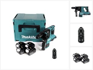 Аккумуляторный перфоратор Makita DHR 281 G4J цена и информация | Перфораторы | hansapost.ee