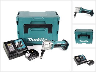 Жестяные ножницы Makita DJN 161 RT1J 18V цена и информация | Пилы, циркулярные станки | hansapost.ee