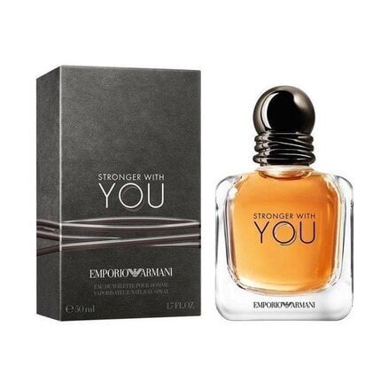 Tualettvesi Giorgio Armani Stronger With You EDT meestele 50 ml hind ja info | Parfüümid meestele | hansapost.ee