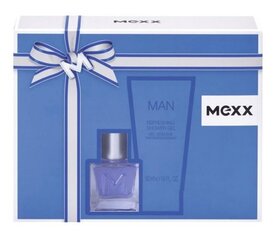 Komplekt Mexx Man: EDT meestele 30 ml + dušigeel 50 ml hind ja info | Parfüümid meestele | hansapost.ee