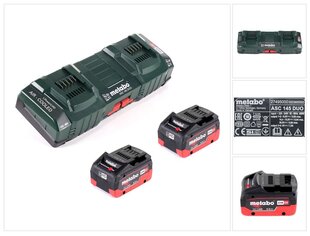 Akukomplekt Metabo ASC 145 Duo hind ja info | Akutrellid, puurid ja kruvikeerajad | hansapost.ee