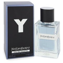 Tualettvesi Yves Saint Laurent Y EDT meestele 60 ml hind ja info | Parfüümid meestele | hansapost.ee