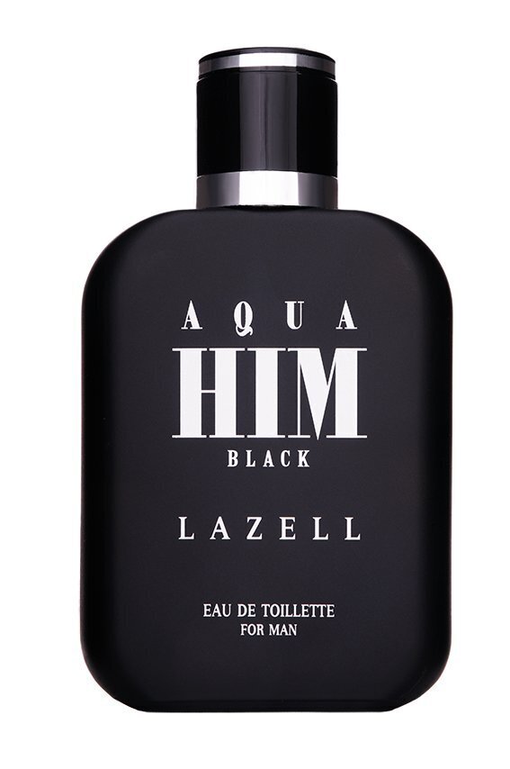 Tualettvesi Lazell Aqua Him Black For Men EDT meestele 100 ml цена и информация | Parfüümid meestele | hansapost.ee