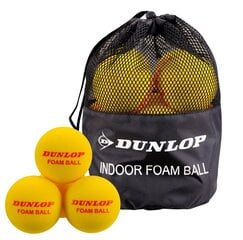 Tennisepallid Dunlop Indoor Foum, kollane hind ja info | Välitennise tooted | hansapost.ee
