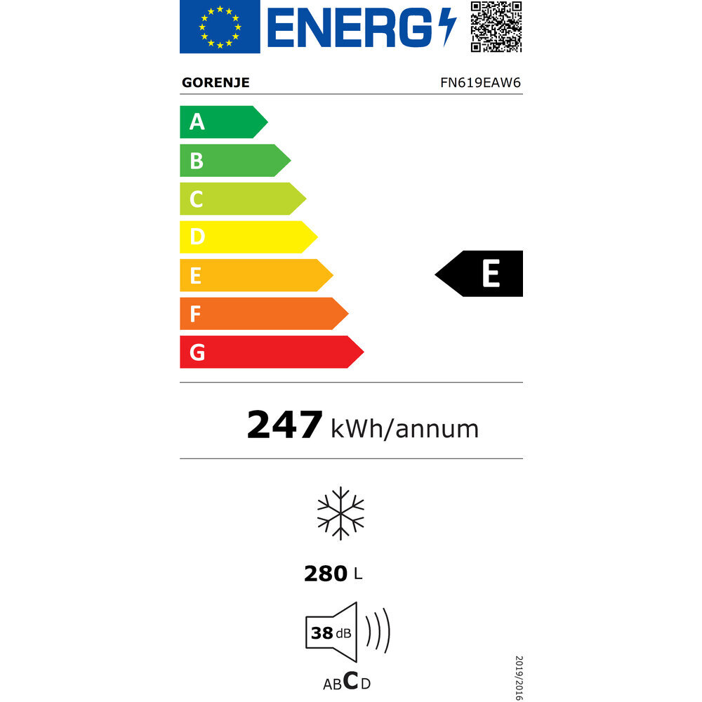 Gorenje FN619EAW6 hind ja info | Sügavkülmikud, külmakirstud | hansapost.ee